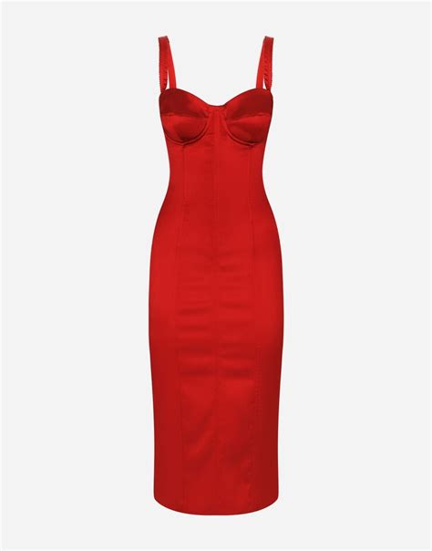 dolce gabbana sexist ironic red|Satin calf.